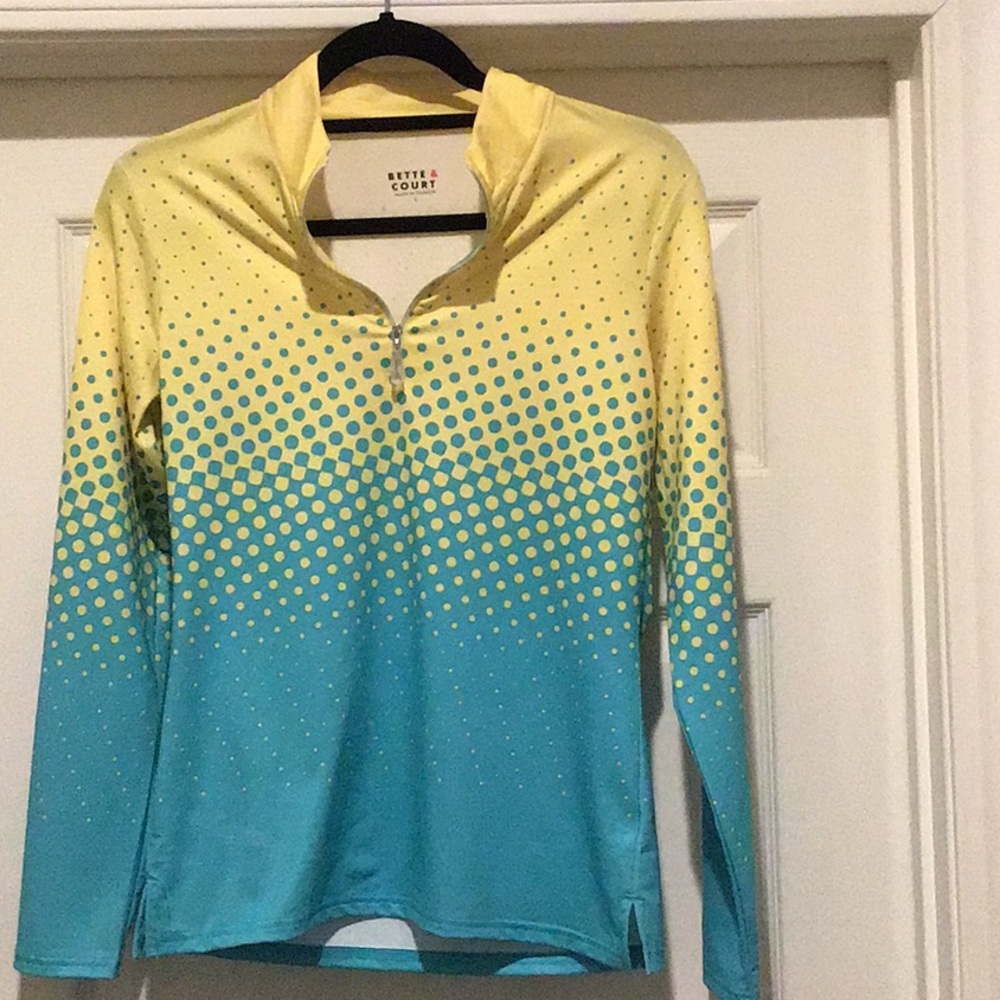 Bette & Court 3/4 Zip Pullover